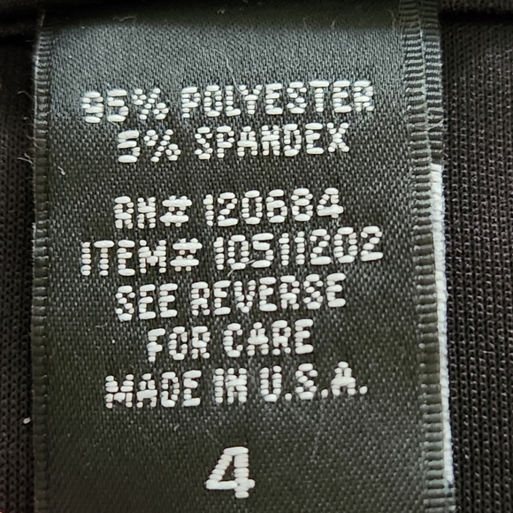 TORRID ☆ BLACK & WHITE STRIPED ☆ NOTCH NECK ☆ PEPLUM TOP ☆ 4x ☆ NWT - Picture 7 of 9